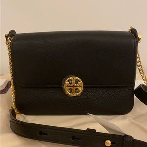 NEW Tory Burch Chelsea Leather Shoulder Bag